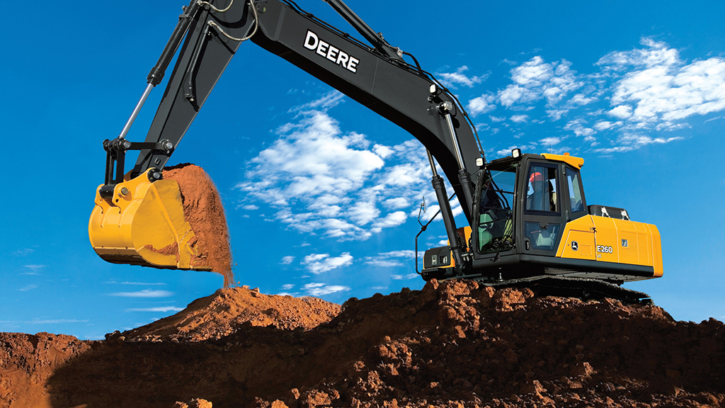 Аренда экскаватора John Deere E260LC