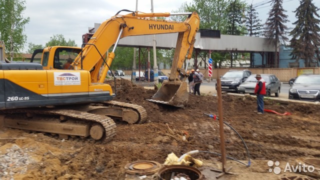 Аренда гусеничного экскаватора