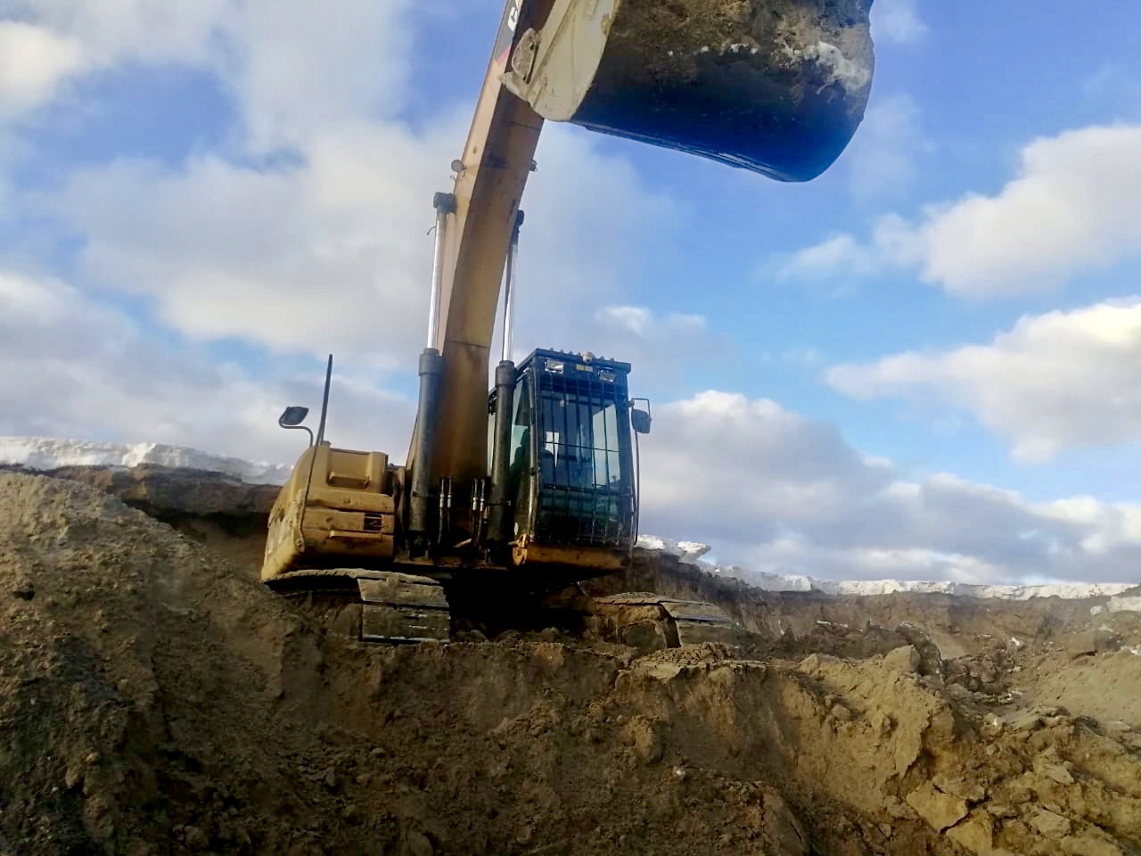 Экскаваторы Cat от собственника