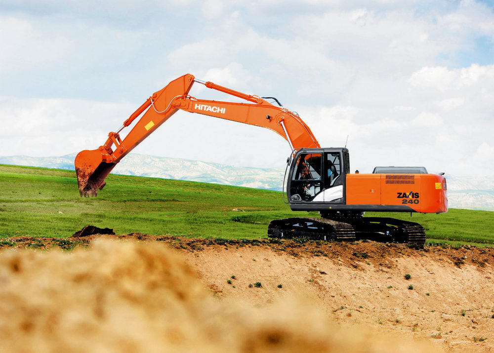 Аренда экскаватора Hitachi ZX240-5G