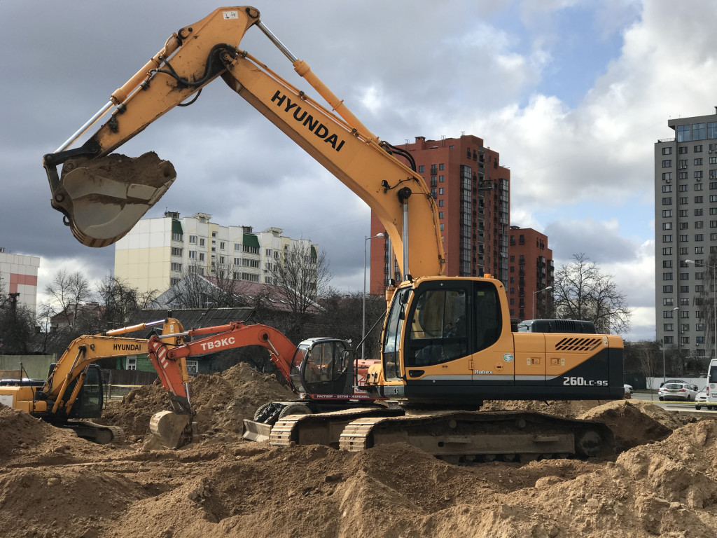 Экскаватор в аренду