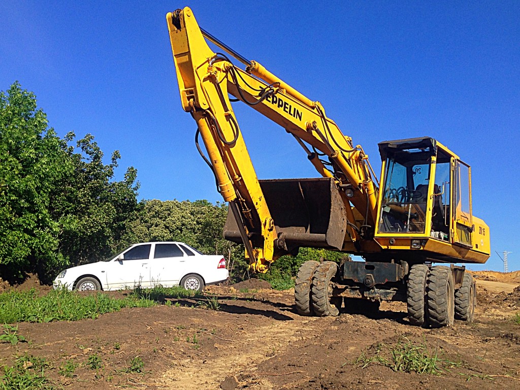 Услуги экскаватора