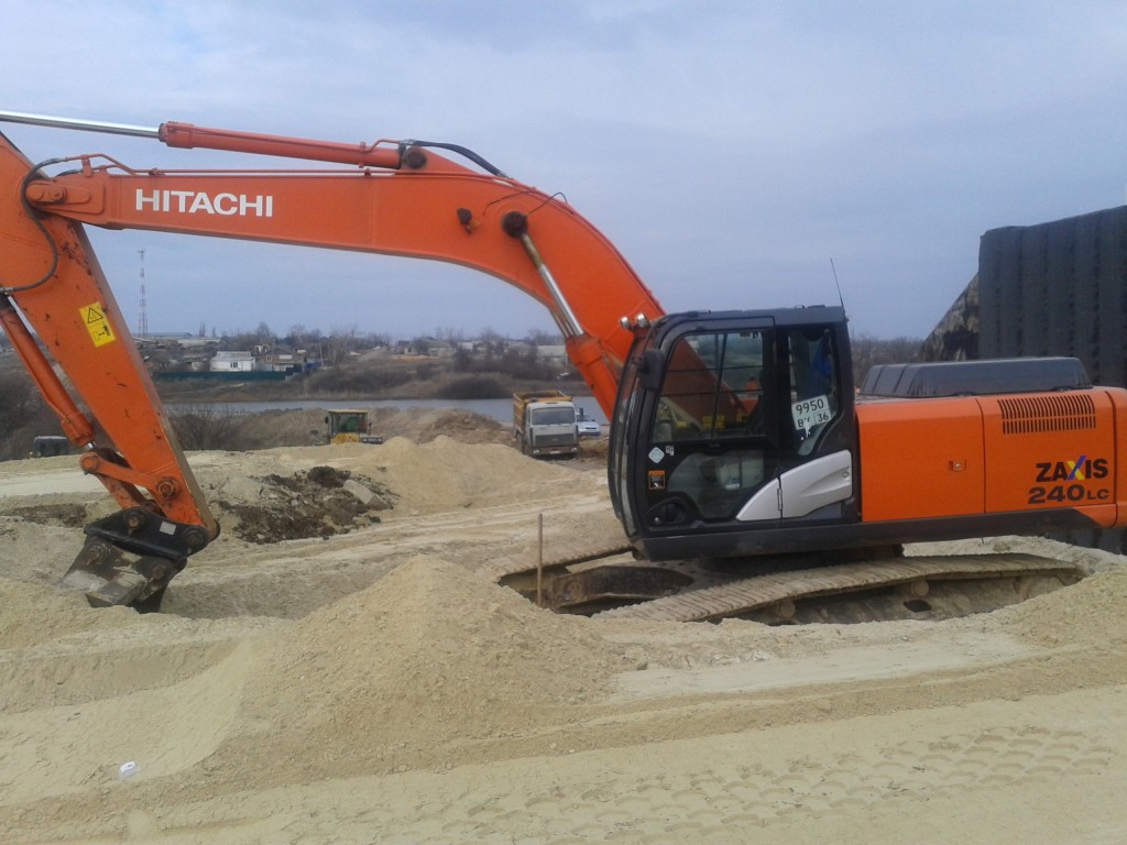 Аренда экскаватора от собственника Сергей