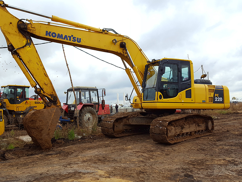 Аренда экскаватора Komatsu