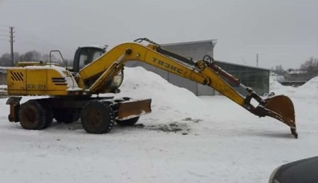 Аренда экскаватор полноповоротный