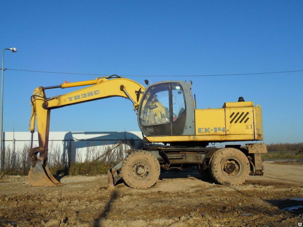 Аренда экскаватора колесного