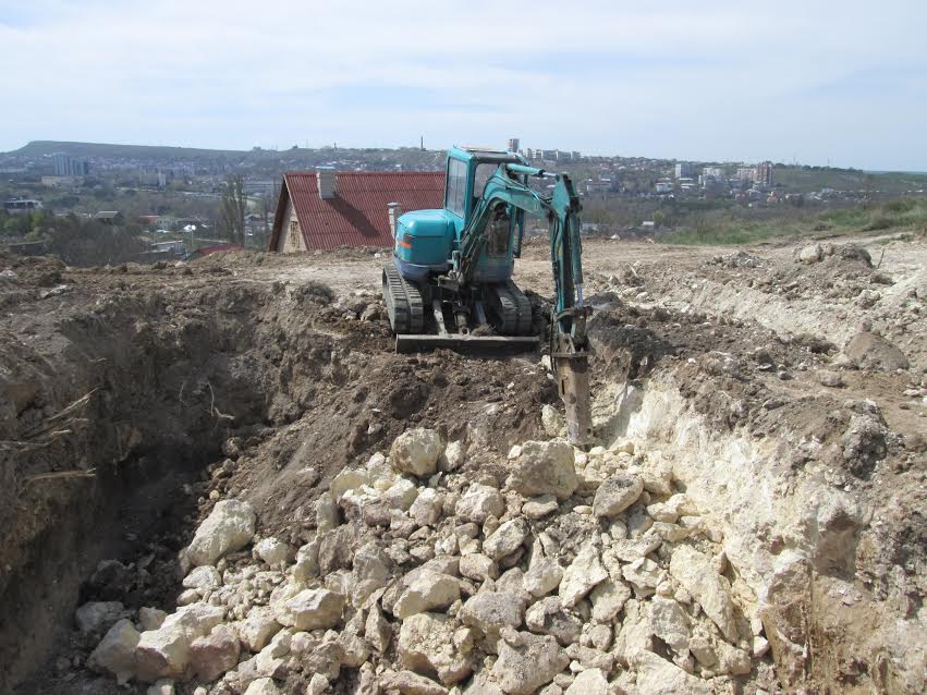 Услуги мини-экскаватора