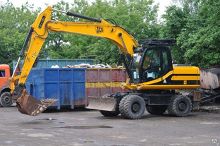 Аренда колесного экскаватора JCB JS 160W с операто