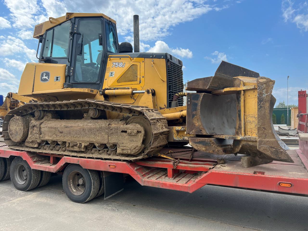 Аренда Бульдозера John Deere 750J