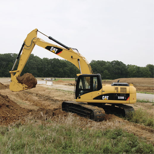 Сдам в аренду гусеничный экскаватор САТ 320 D2l