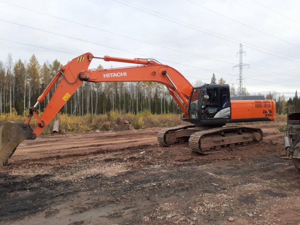 Услуги экскаватора гусеничного