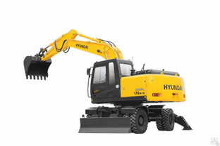 Аренда колесного экскаватора Hyundai R170