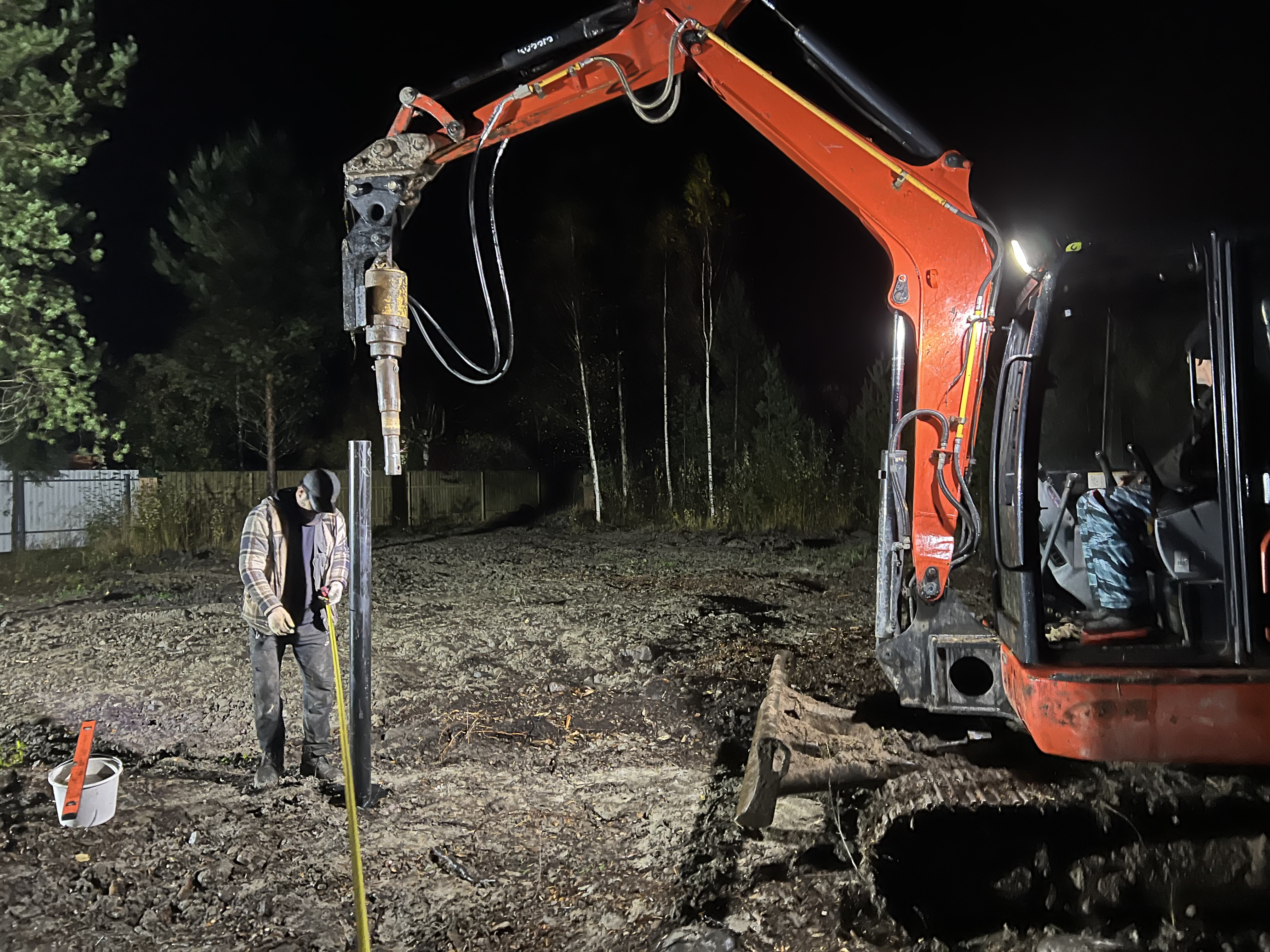 Мини экскаватор 7.5 тн , сваекрут, ямобур