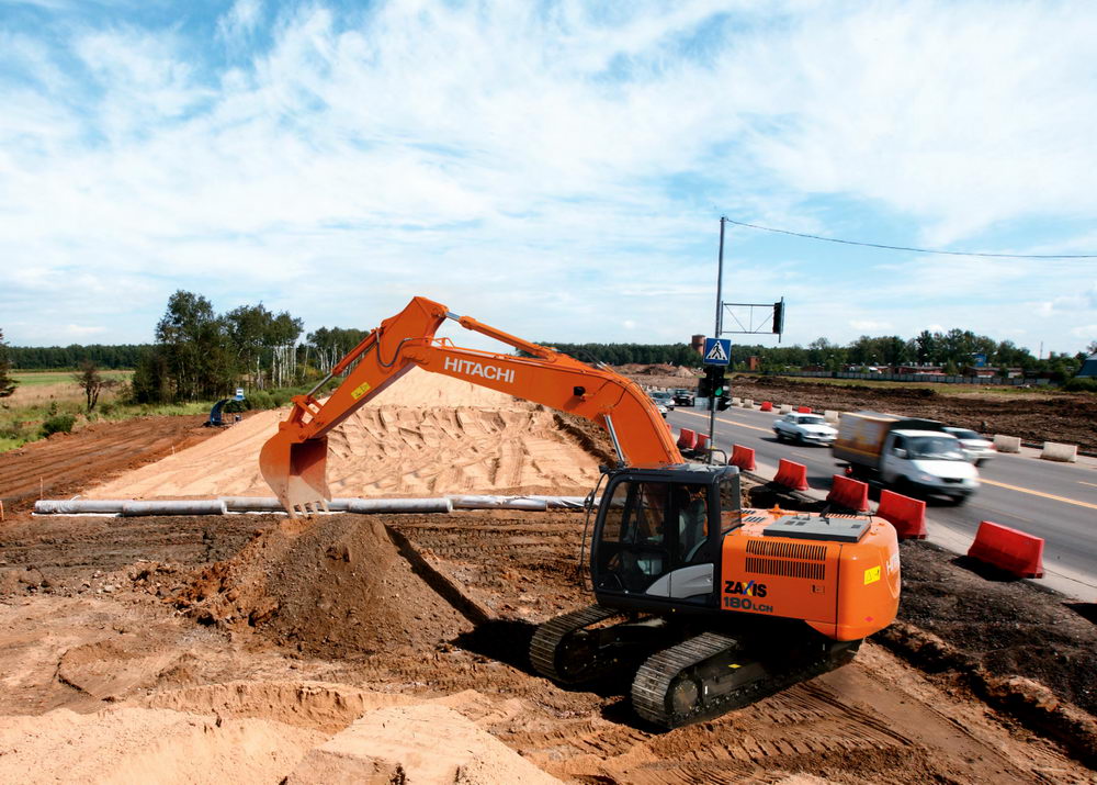 Услуги гусеничных экскаваторов