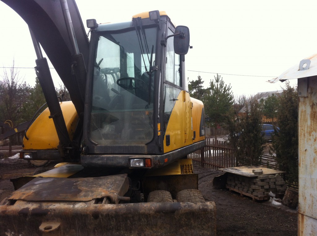 Аренда экскаватора Volvo ew160