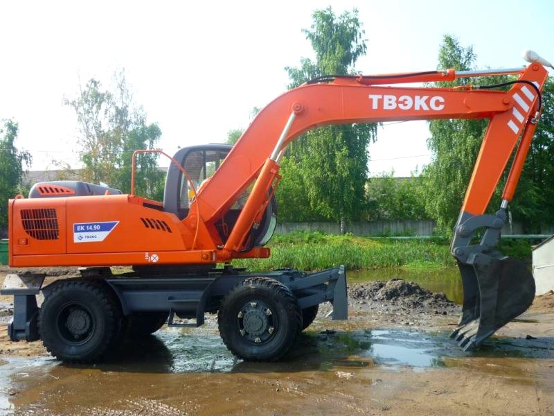 Аренда колесного экскаватора ТВЭКС ЕК - 14