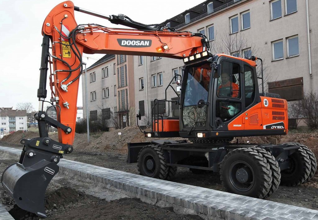 Экскаваторы колесные аренда