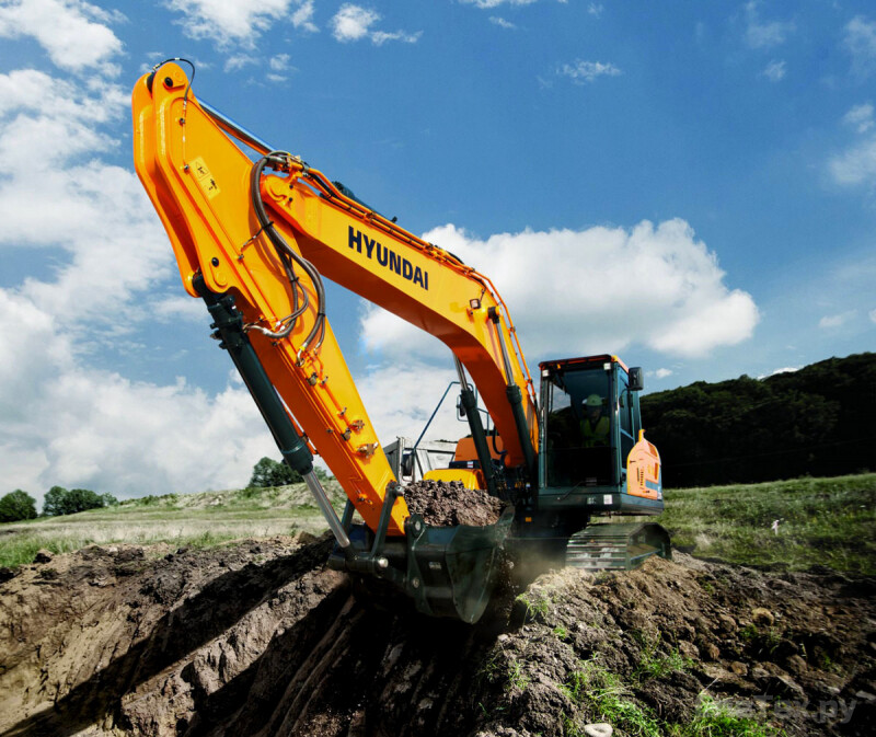 Аренда гусеничных экскаваторов HYUNDAI