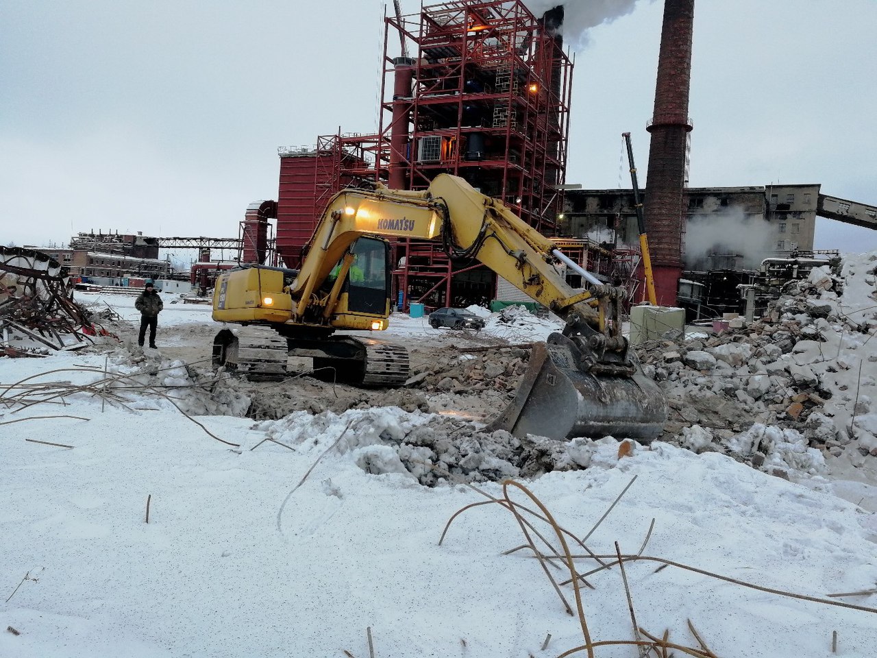 Аренда экскаватора Komatsu