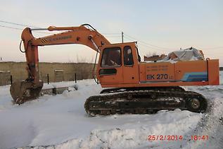 Аренда экскаватора Кранэкс ЕК-270 ва Усинске