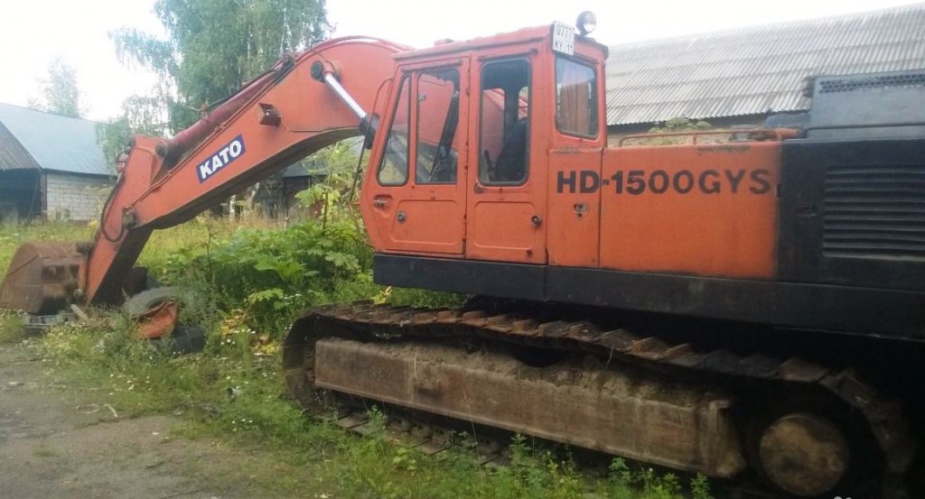 Аренда экскаватора КАТО HD-1500 GUS Сыктывкар