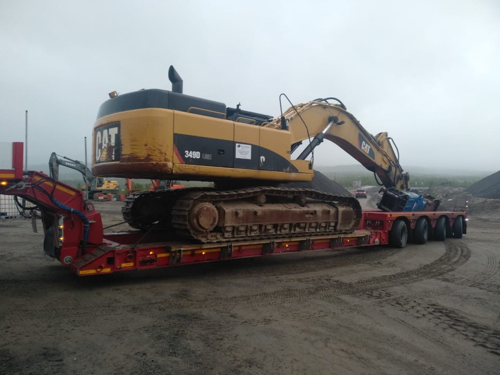 Аренда экскаватора Cat D349