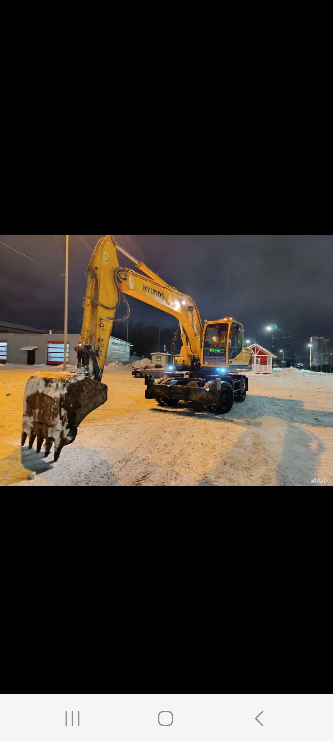 Сдам в аренду колёсный экскаватор хундай w180-9s