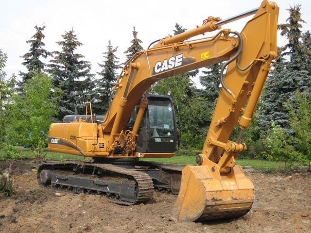 Гусеничный экскаватор аренда услуги