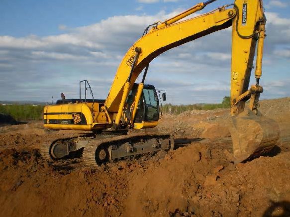Аренда экскаваторов гусеничных.