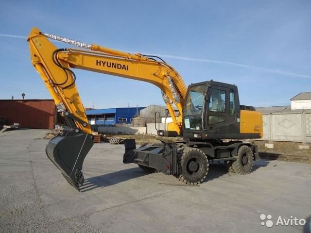 Услуги колесного экскаватора