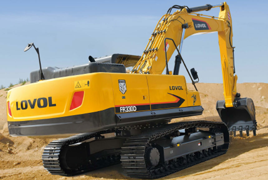 Аренда экскаватора гусеничный 33.6 тонны.