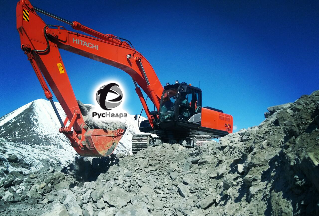 Аренда экскаватора Hitachi Иркутск область катка