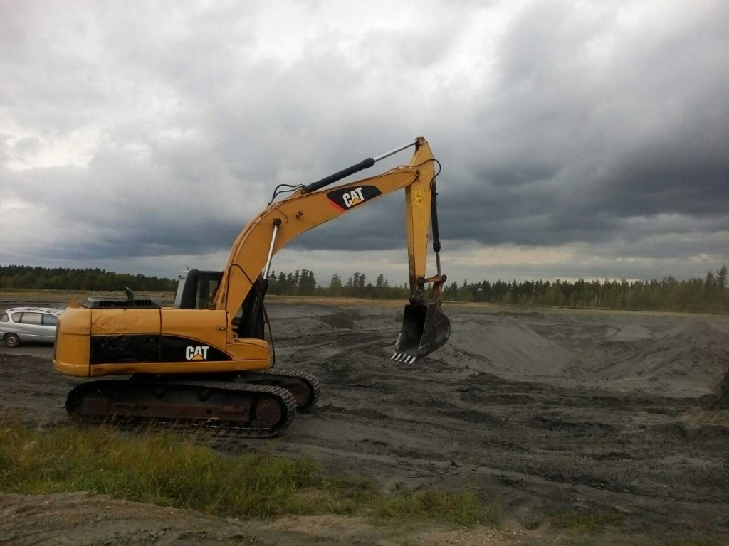 Аренда экскаватора CAT320d Иркутск, область
