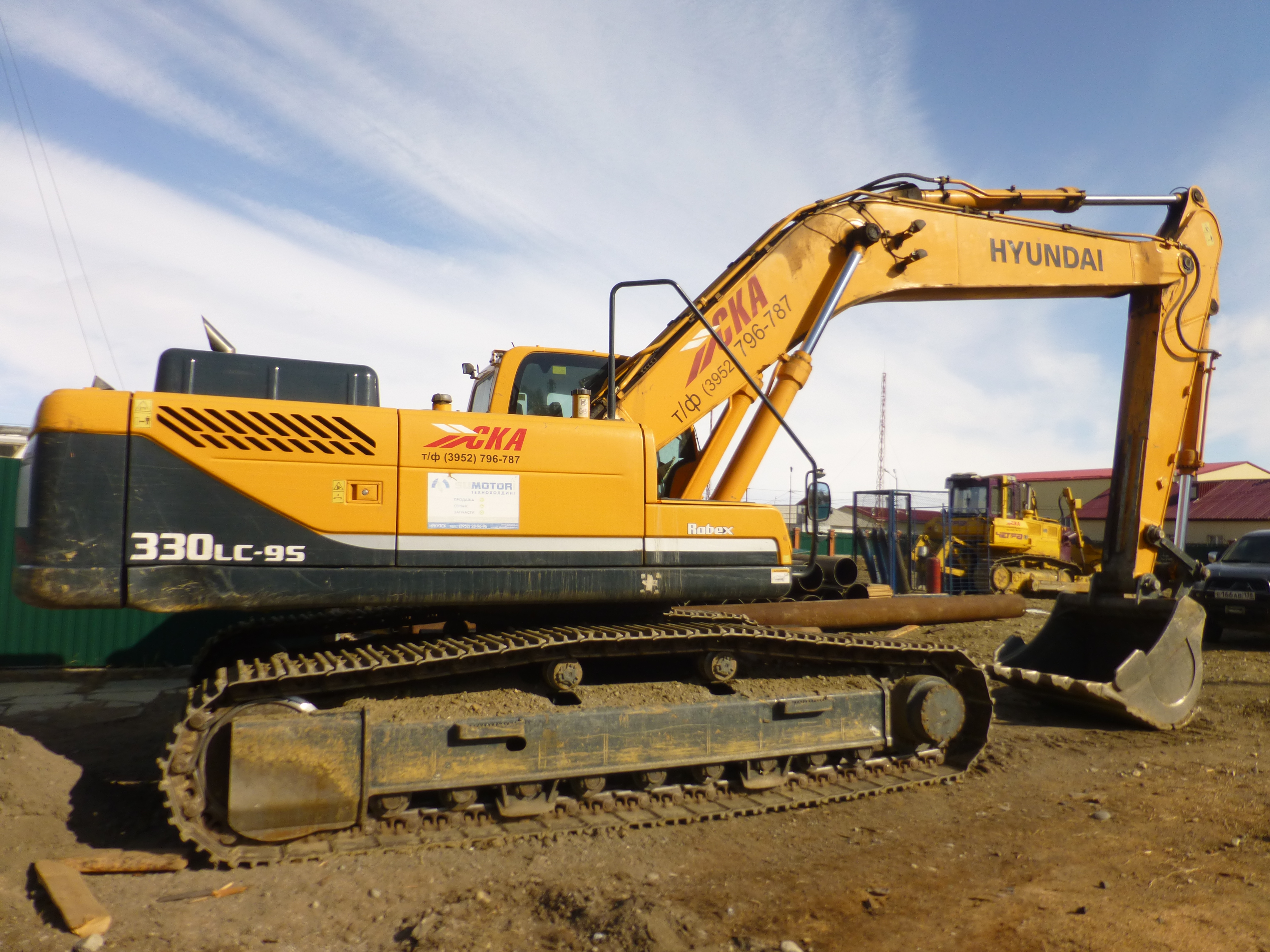 Услуги Экскаватора Hyundai R330LC-9SH