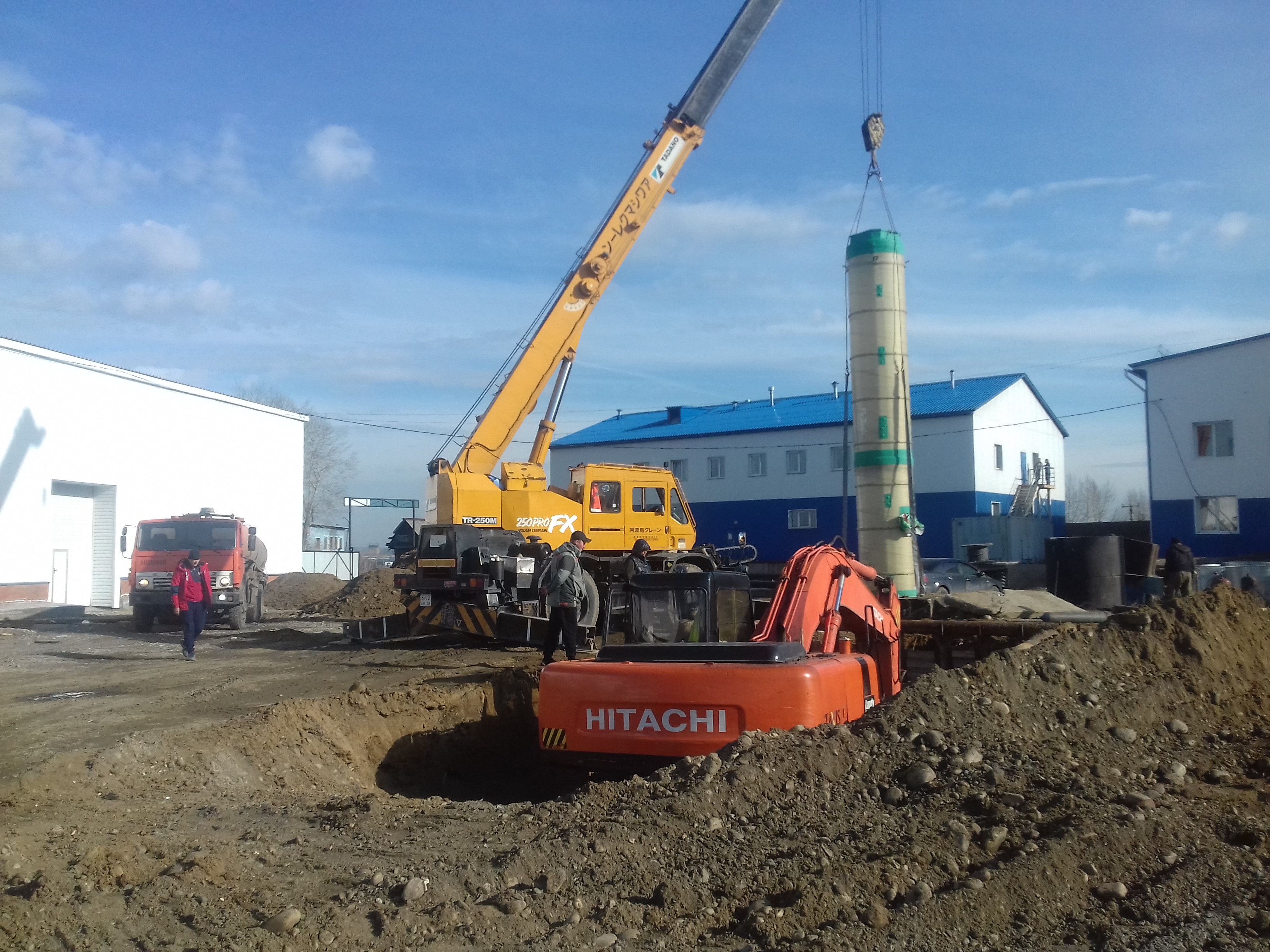 Услуги гусеничный экскаваторов