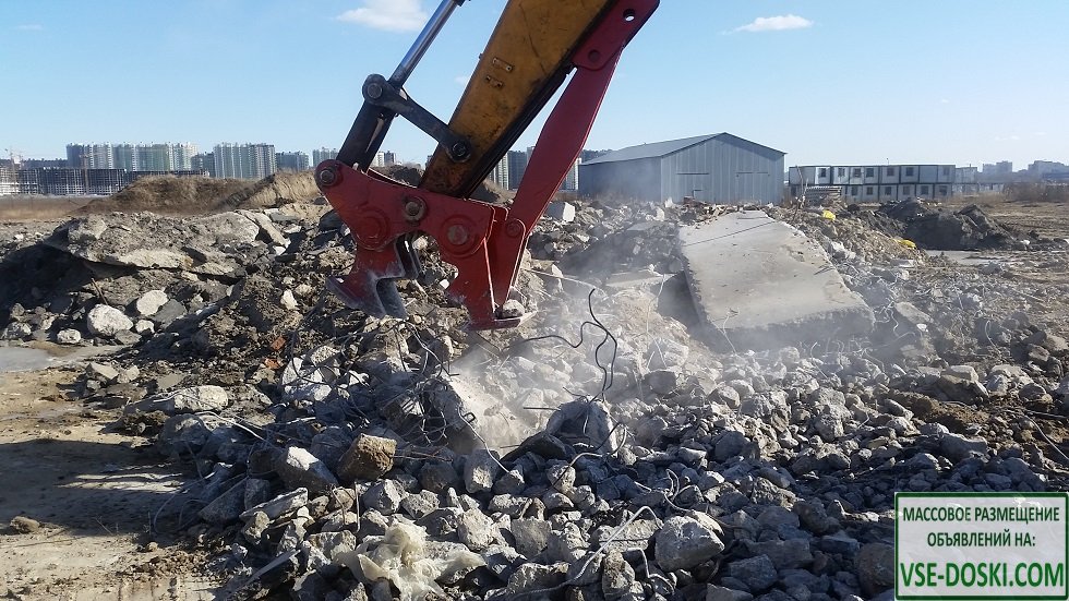 Сдам в аренду Экскаватор, Крашер( бетонолом)
