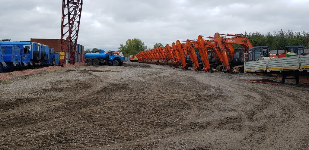 Услуги экскаваторов