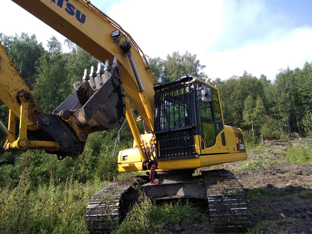 Услуги экскаватора аренда