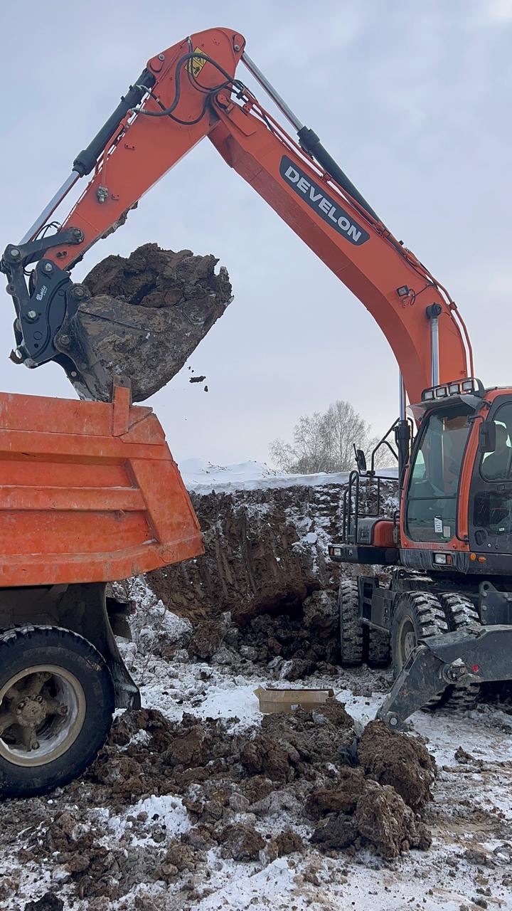 Услуги экскаватора от собственника!