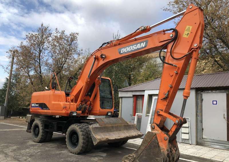 Аренда экскаватора колесного