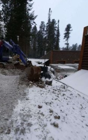 Планировка участков, гидромолот на экскаватор