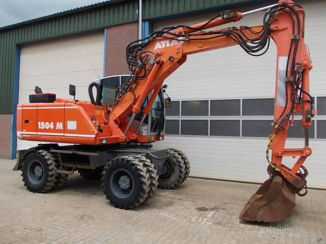 Аренда экскаватора на пневмоходу Atlas 190 W