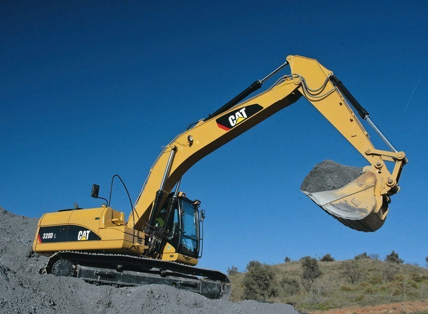 Услуги экскаватора САТ-320, ковш 1м3