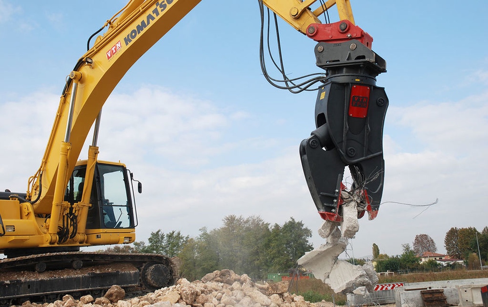 Аренда экскаватора демонтаж зданий