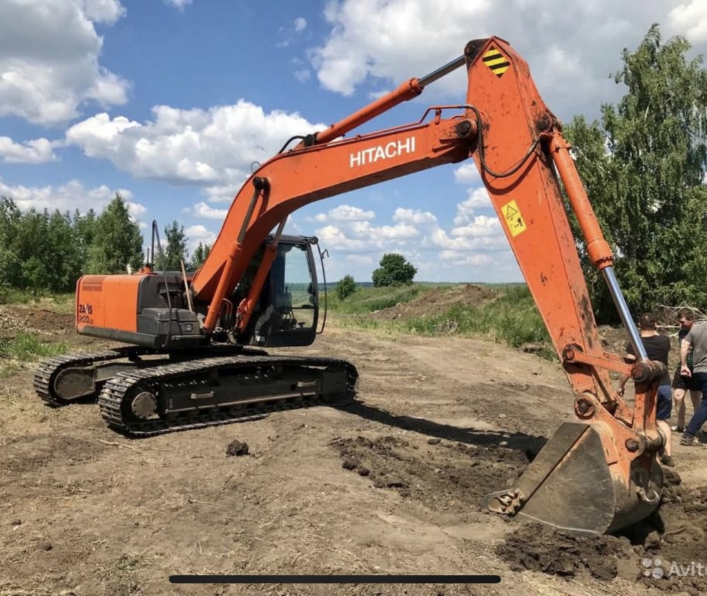 Экскаватор аренда, услуги.