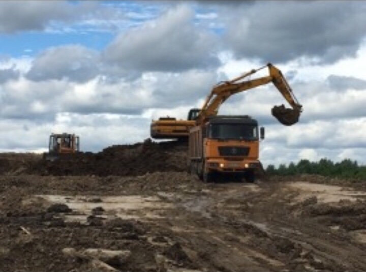 Аренда экскаваторов самосвалов