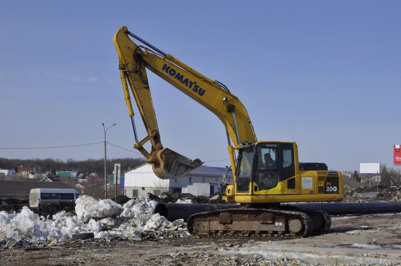 Аренда гусеничного экскаватора Komatsu РС200/LC-8