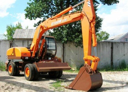 Аренда эксковаторов huindai, new holland, cobelco