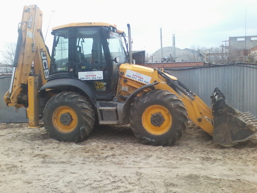 Аренда экскаватора-погрузчика JCB,MST,SNK