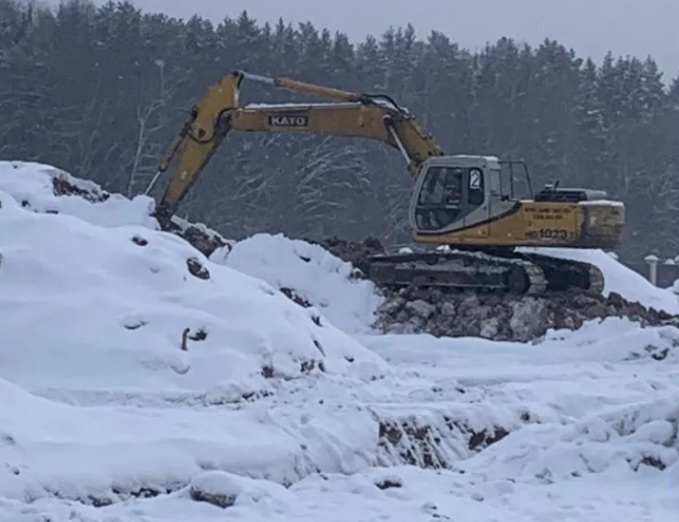 Услуги гусеничного экскаватора КАТО HD-1023